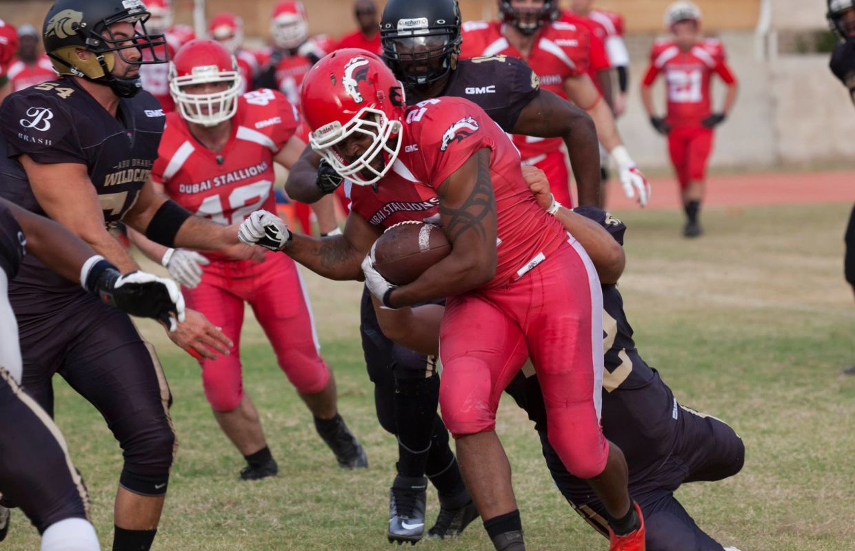 Dubai Stallions fight back to tie Abu Dhabi Wildcats in EAFL