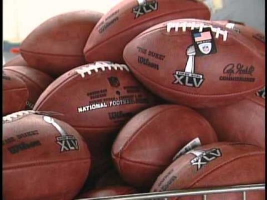 Super Bowl footballs are made at Wilson factory in Ada, Ohio