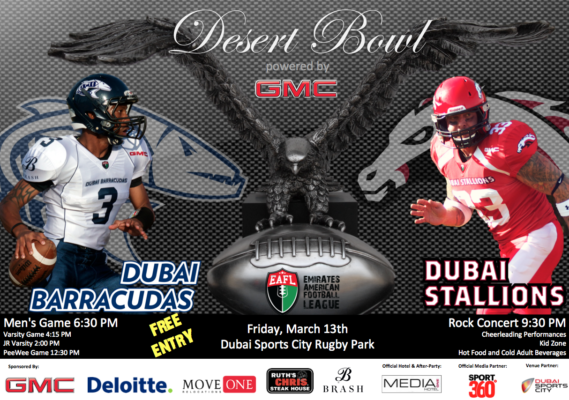 Dubai Stallions, Dubai Barracudas Ready for Duel in Desert Bowl III