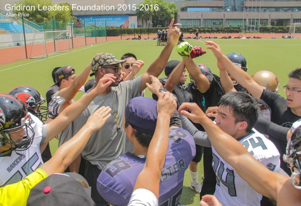 Image 13 – Darien breaking the huddle at the end