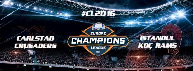 IFAF Europe - CL 2016 - Crusaders-Rams banner