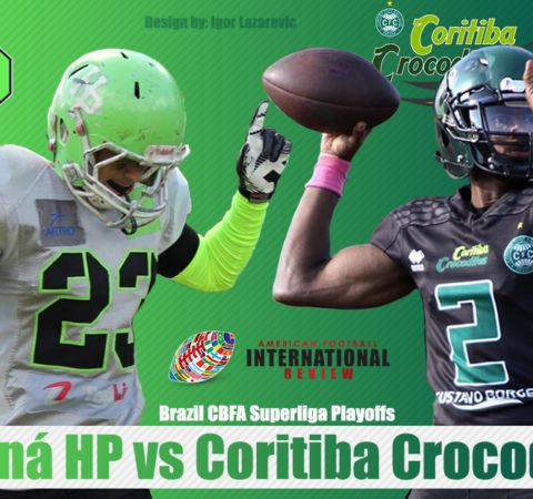 Final Brazilian American Football League Crocodiles Galo November