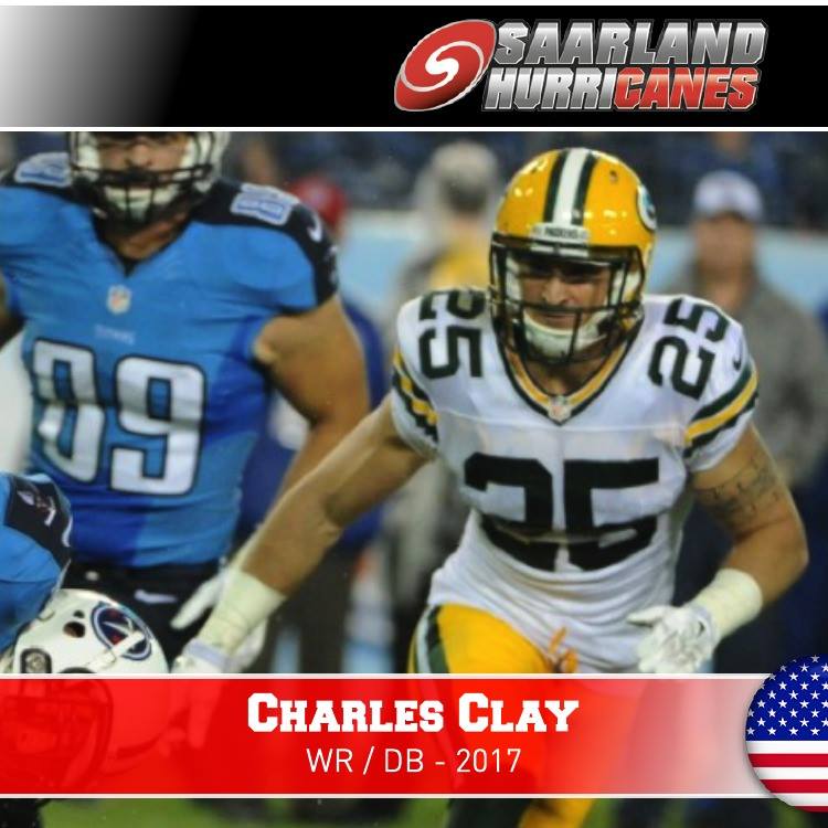 Former Packer Charles Clay Signs With Germany's Saarland Hurricanes