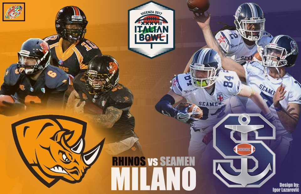 LIVESTREAM Italy: Milano Rhinos @ Milano Seamen, May 8, 18:00 CET (6 pm,  12:00 pm ET)