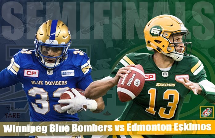 LIVE STREAM PPV: CFL Playoffs – Edmonton Eskimos @Winnipeg