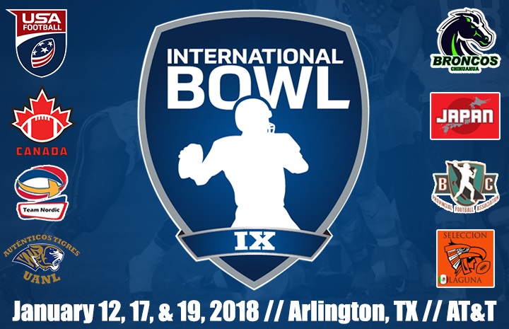 USA Football announces U.S. Under-18 National Team for International Bowl  IX at AT&T Stadium