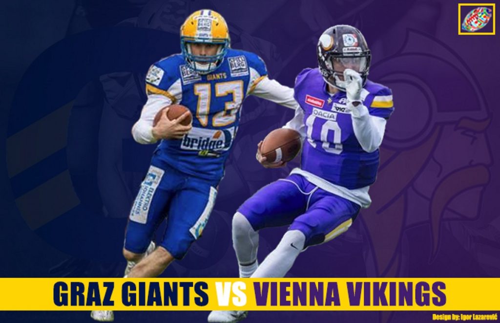 LIVESTREAM Austria: Projekt Spielberg Graz Giants @ Dacia Vienna Vikings,  Sept. 26, 16:00 CET (10:00 ET)