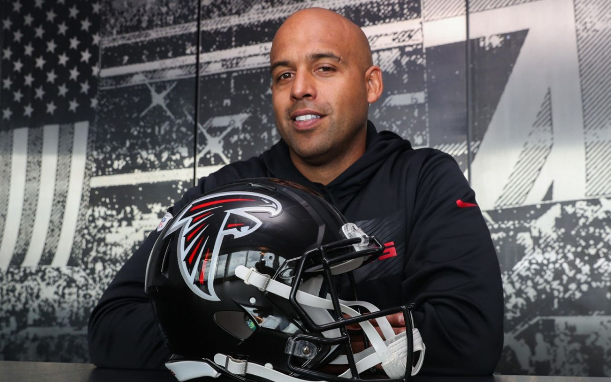 Great Britain's Aden Durde new defensive coach with the Atlanta Falcons