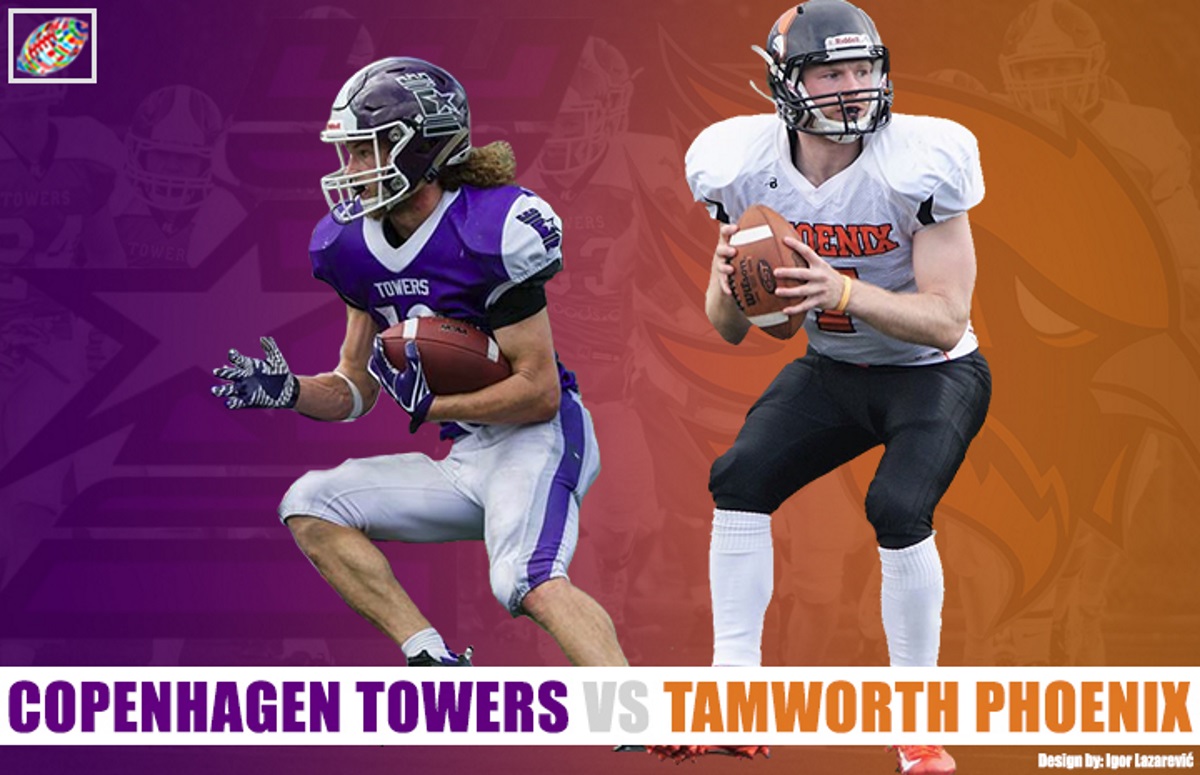 LIVESTREAM: NEFL - Tamworth Phoenix @Copenhagen Towers v. April 28, 4p (10a  EST)