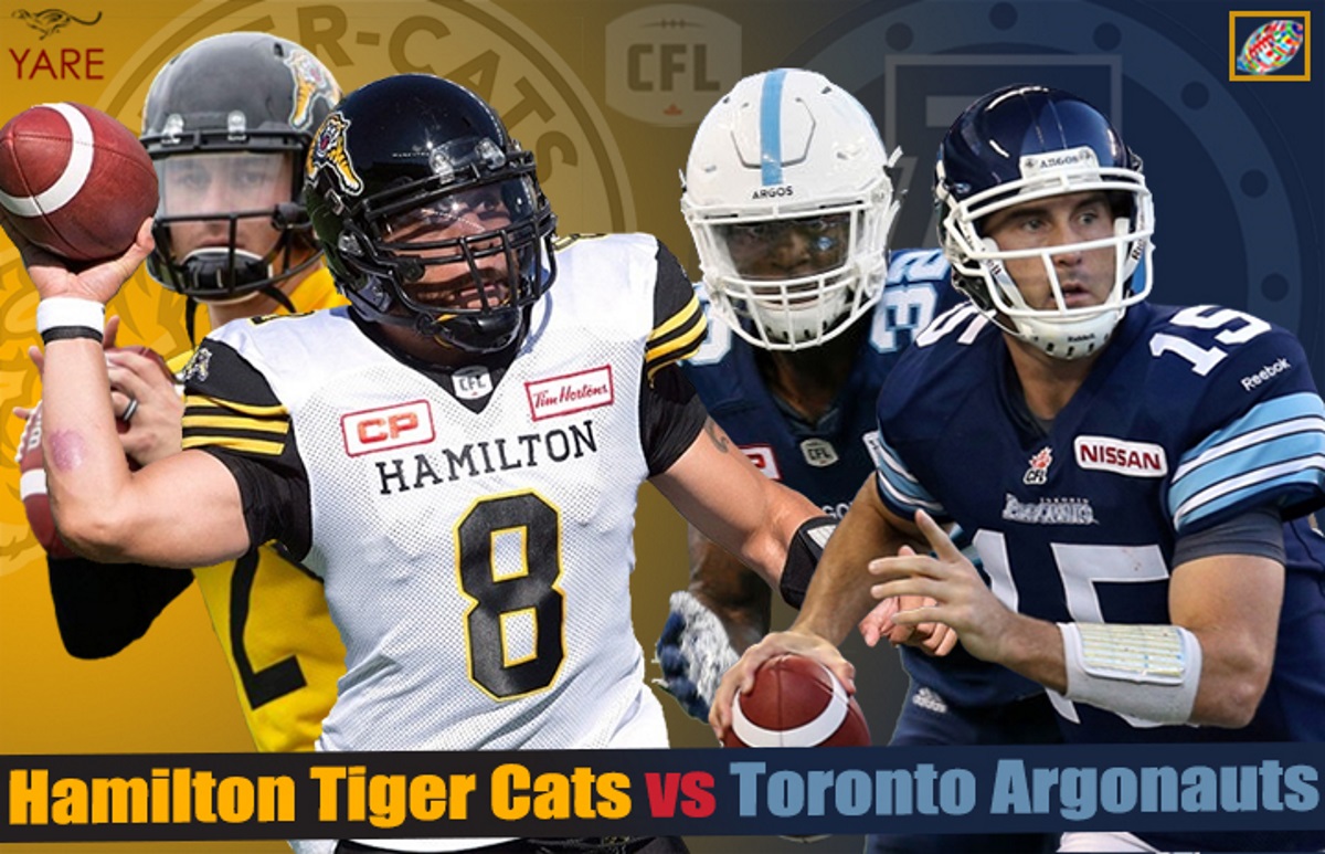 Toronto, Canada. 18th June, 2023. Hamilton Tiger-Cats quarter back