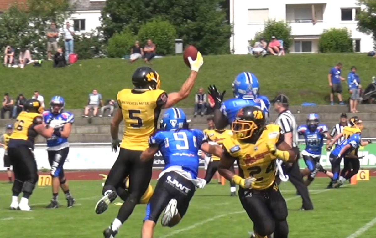 German Football League (GFL), Munich Cowboys vs Allgäu Comets