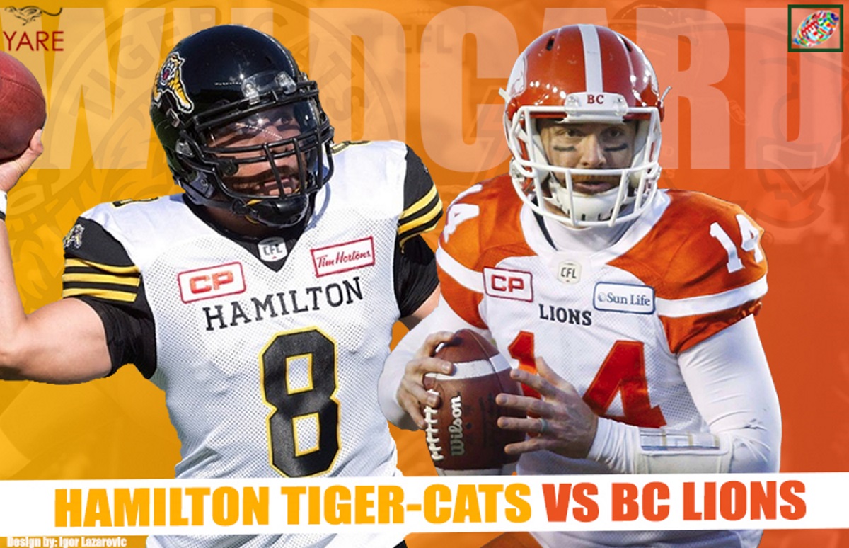 LIVESTREAM PPV: CFL Eastern Semifinal - BC Lions @Hamilton Tiger-Cats ...