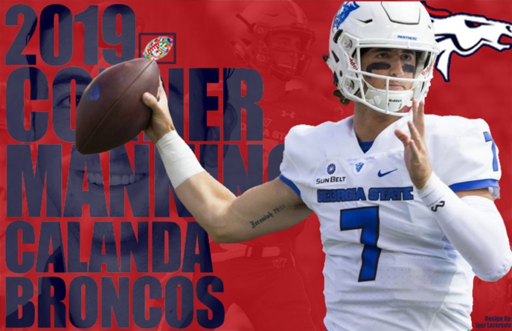 Calanda Broncos QB Conner Manning shoots for his second Swiss Bowl