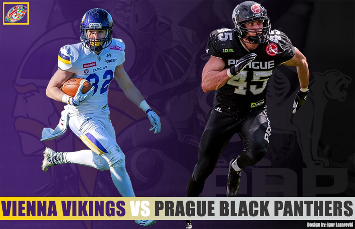 American football, Vienna Vikings vs Prague Panthers in the