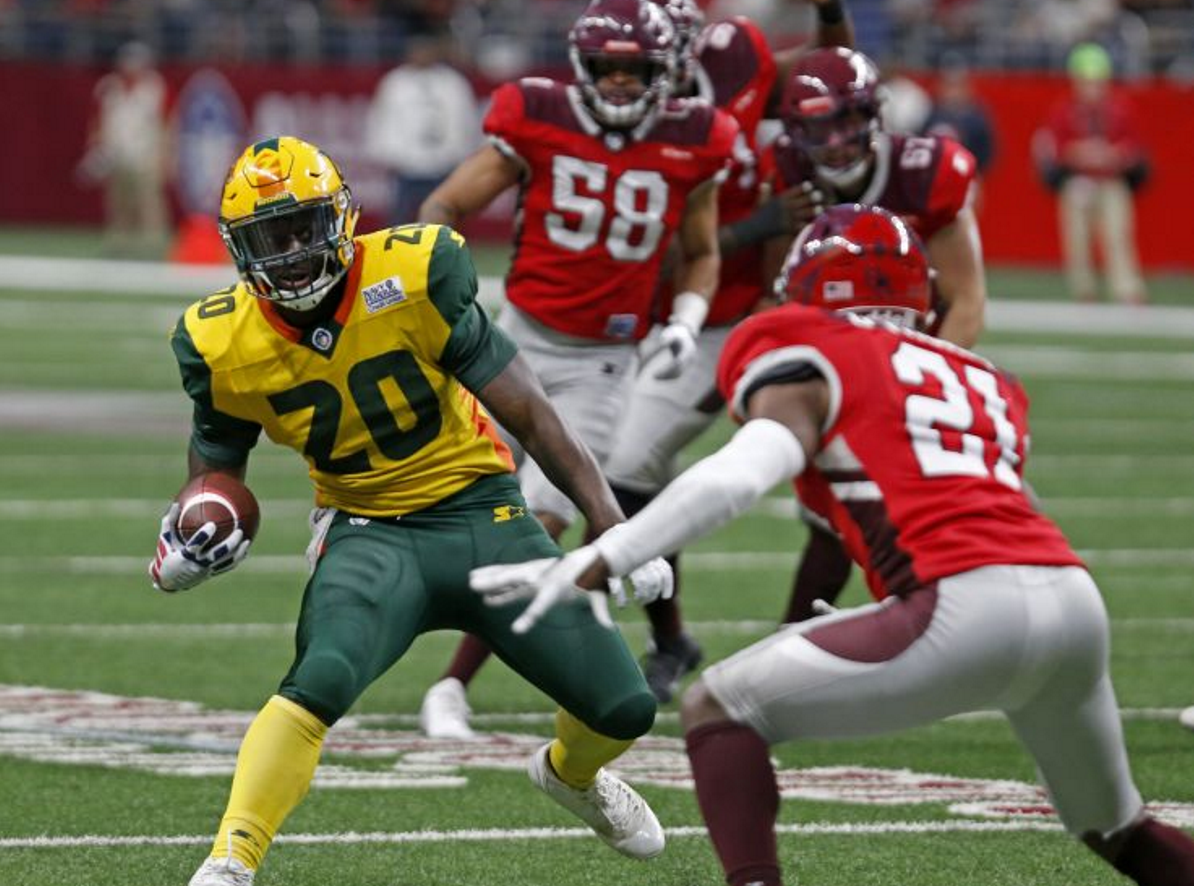 AAF, new pro football league, is built on sports gambling data, tech