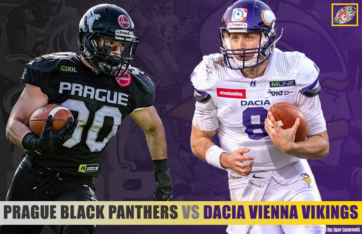 American football, Vienna Vikings vs Prague Panthers in the