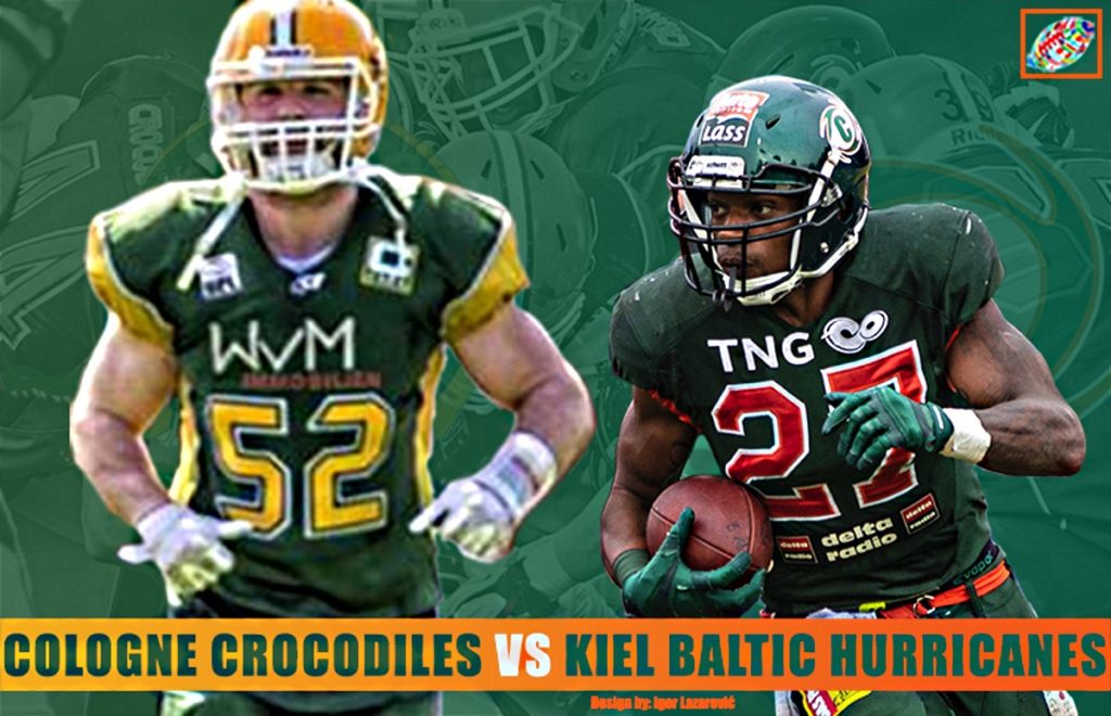 LIVESTREAM: Germany - Dresden Monarchs @Cologne Crocodiles, Sat