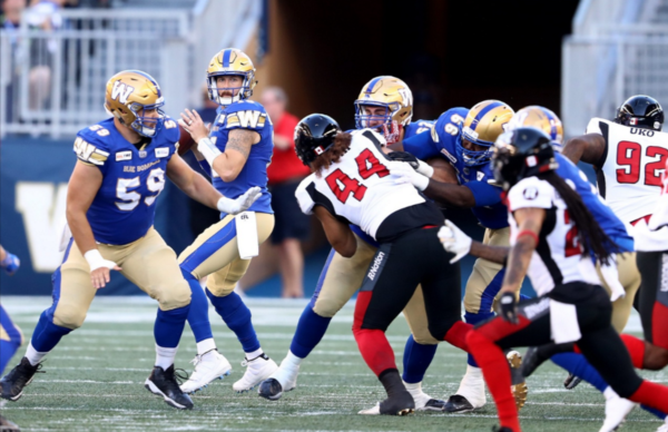 Winnipeg Blue Bombers QB Matt Nichols Sets Team Record In Win Over ...