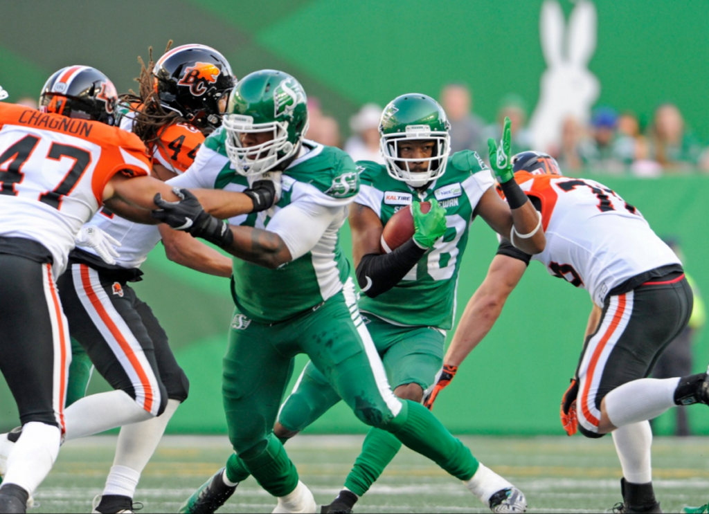 Saskatchewan Roughriders Win Back-and-forth Clash With BC Lions