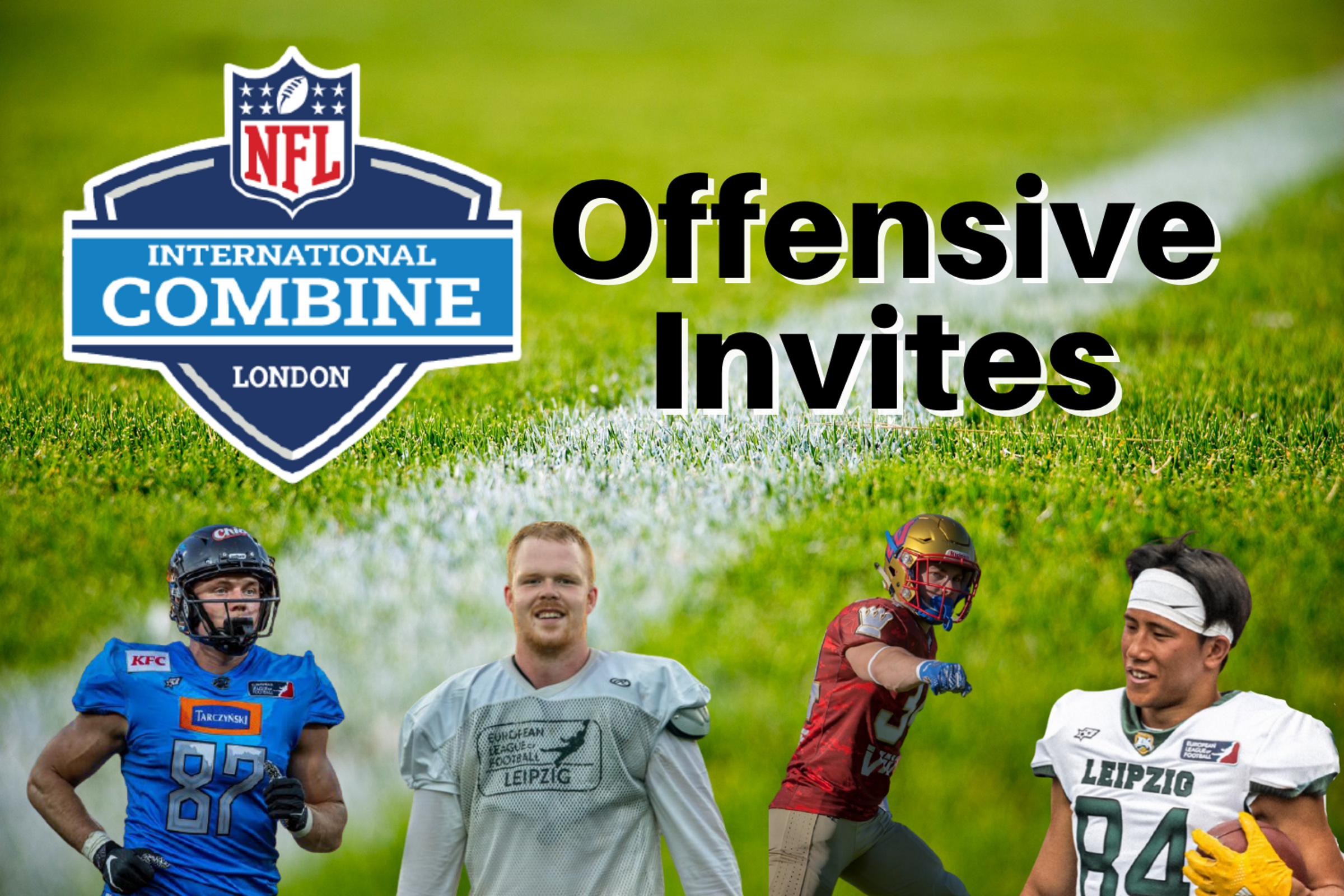 NFL International London Combine Invites: Offensive Players