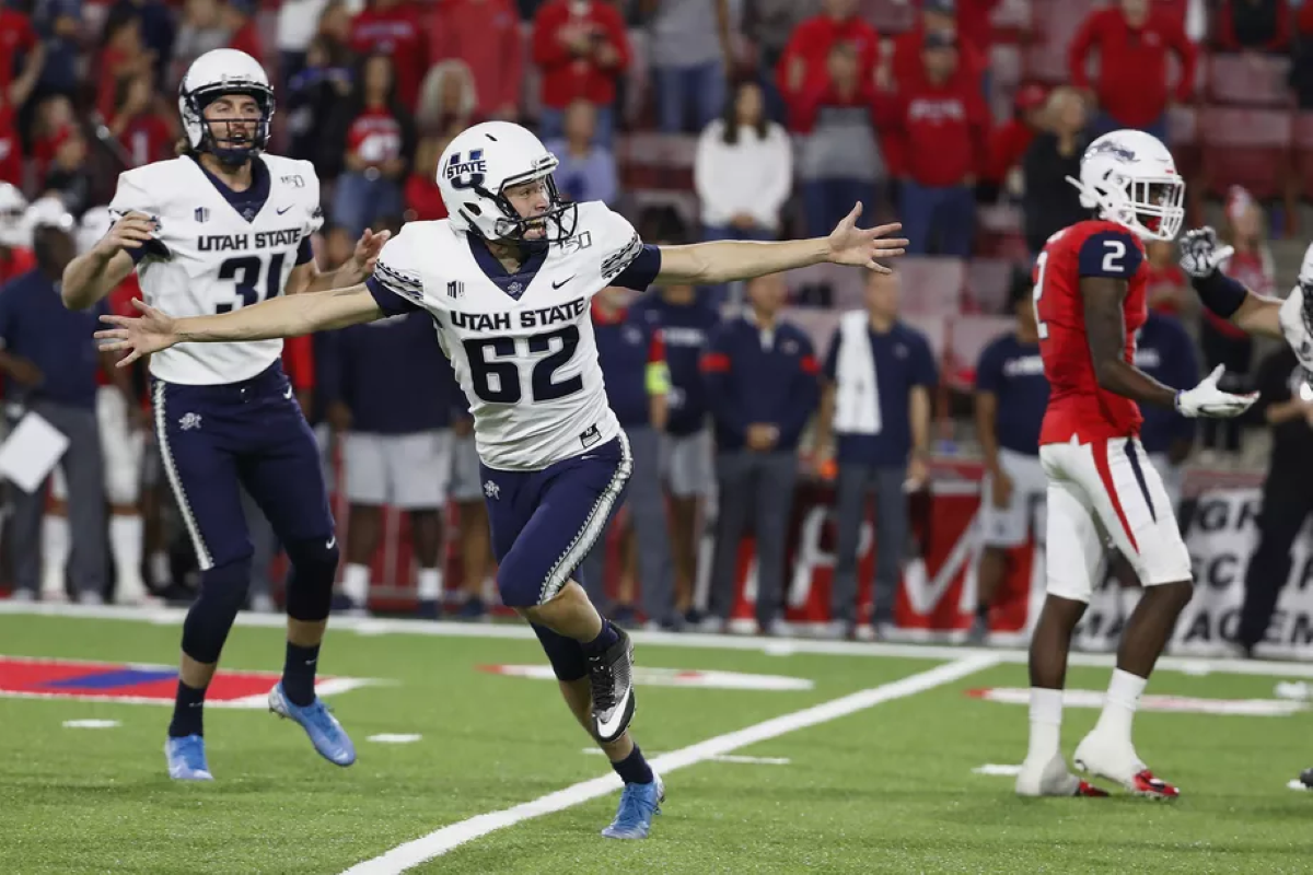 German kicker Dominik Eberle signed by the Green Bay Packers