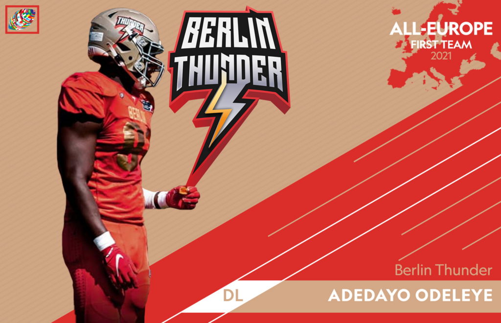 AFI's All-Europe Team: Defensive Line – Adedayo Odeleye, Berlin