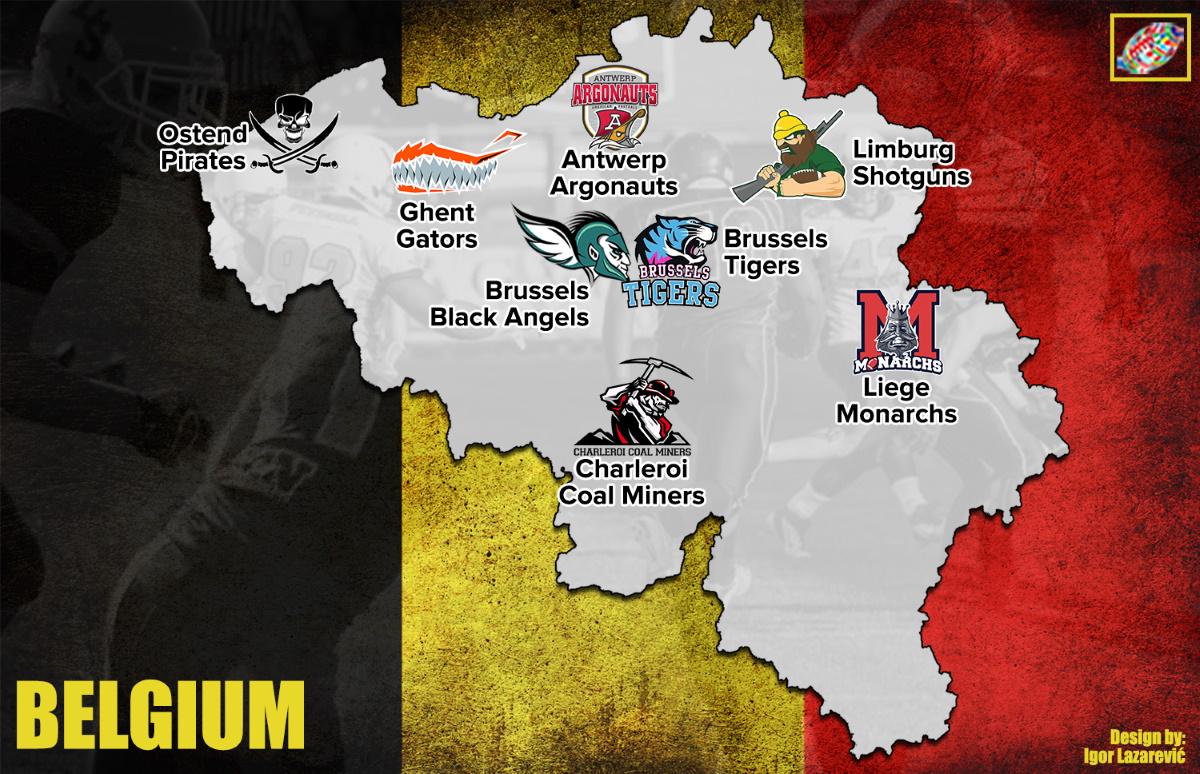 BAFL – Belgian American Football League – American Football in Belgium