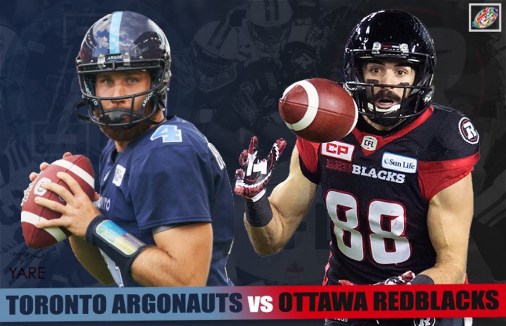 Seeking playoff berth, Argonauts take on Redblacks