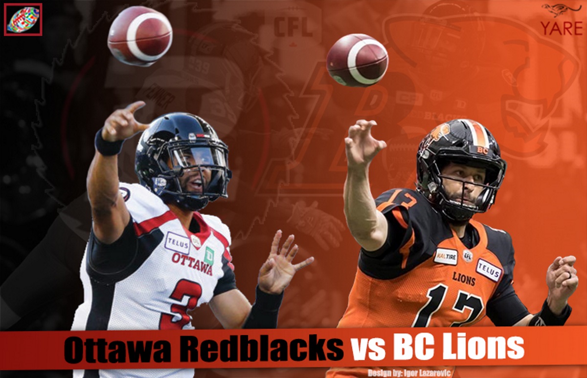 LIVESTREAM PPV: CFL - BC Lions @Ottawa REDBLACKS, Sat. Sept. 21, 7p EDT ...