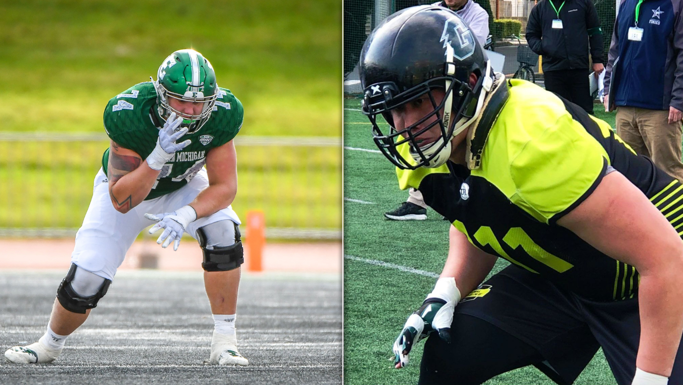 Steven Nielsen Taken No. 2 in CFL Global Draft - Eastern Michigan