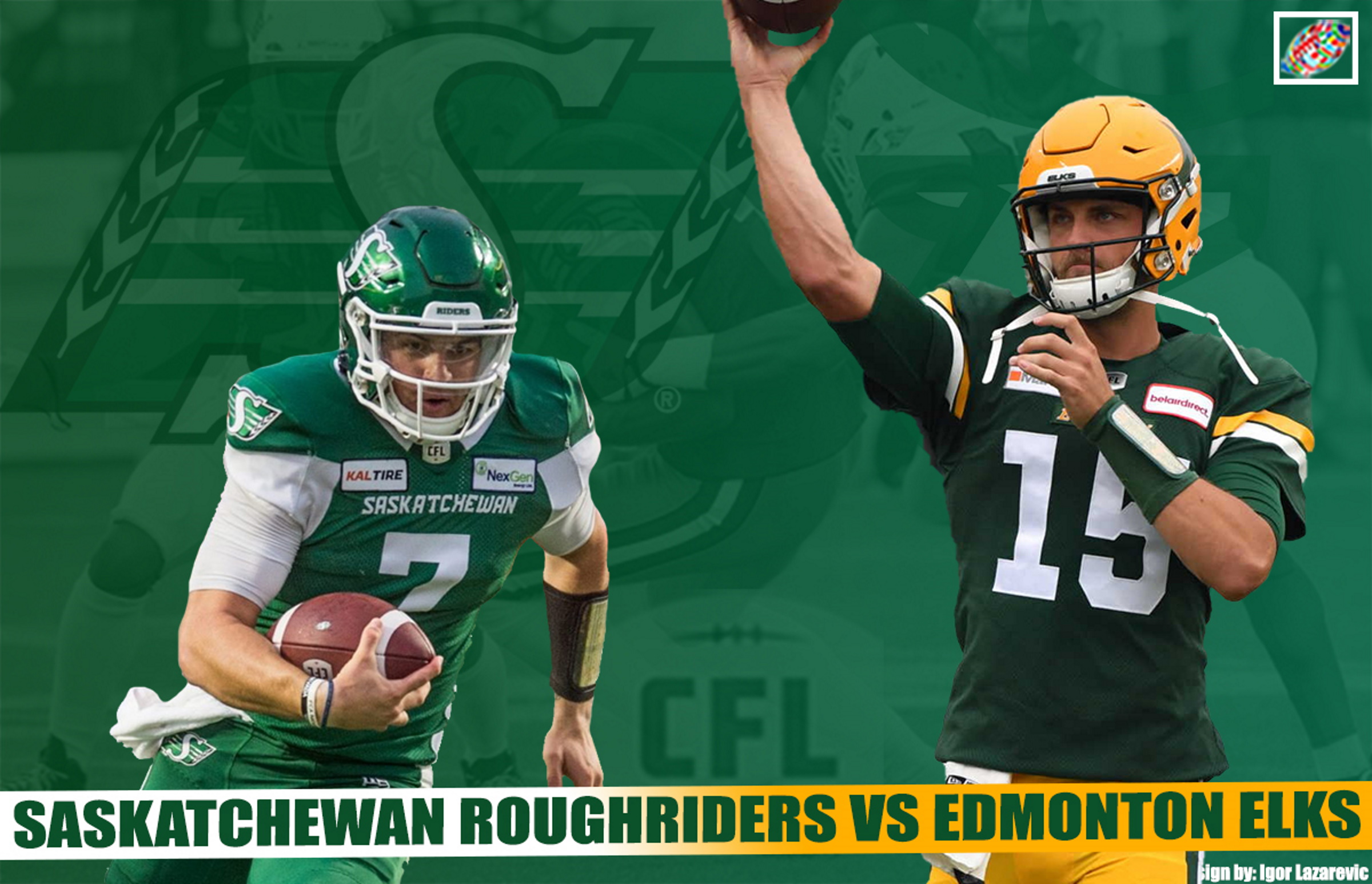 Edmonton Elks hang onto faint playoff hopes with win over Roughriders