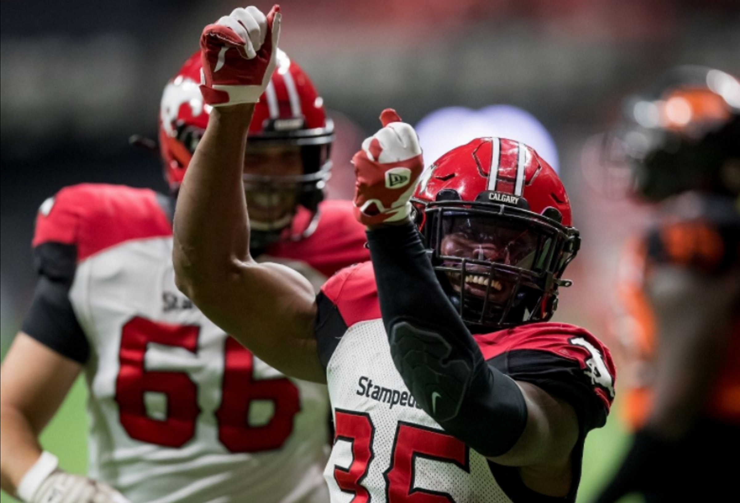 Stampeders down BC Lions to clinch playoff berth