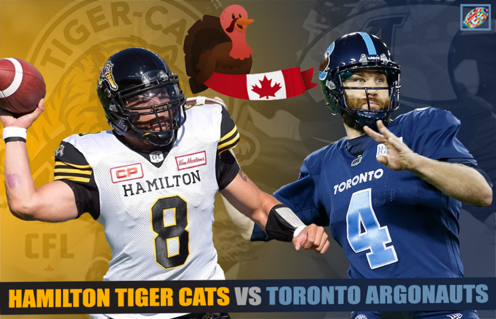 Toronto Argonauts-Hamilton Tiger-Cats Thanksgiving Game Preview