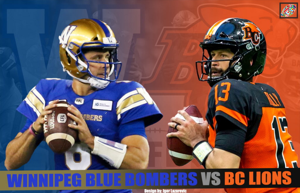 Streaming Ppv Bc Lions Winnipeg Blue Bombers Oct 24 0100 Cet 1 Am 7 Pm Oct 23 Et