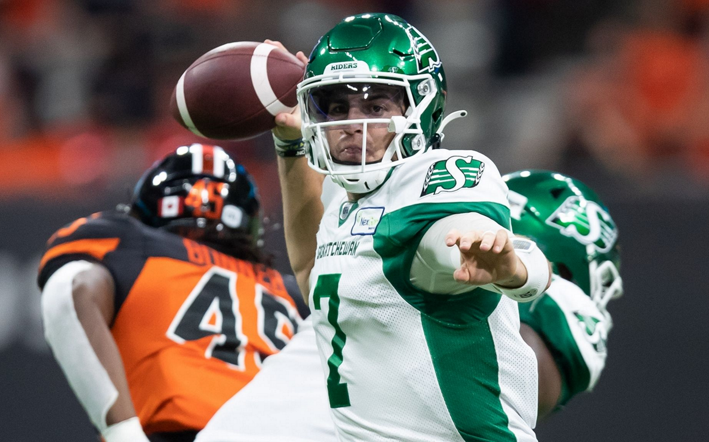 Cody Fajardo's last minute heroics lift Roughriders over BC Lions