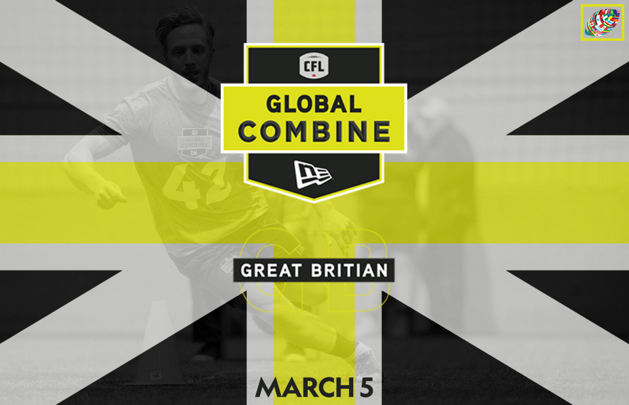 CFL Global Combine in Great Britain kicks off