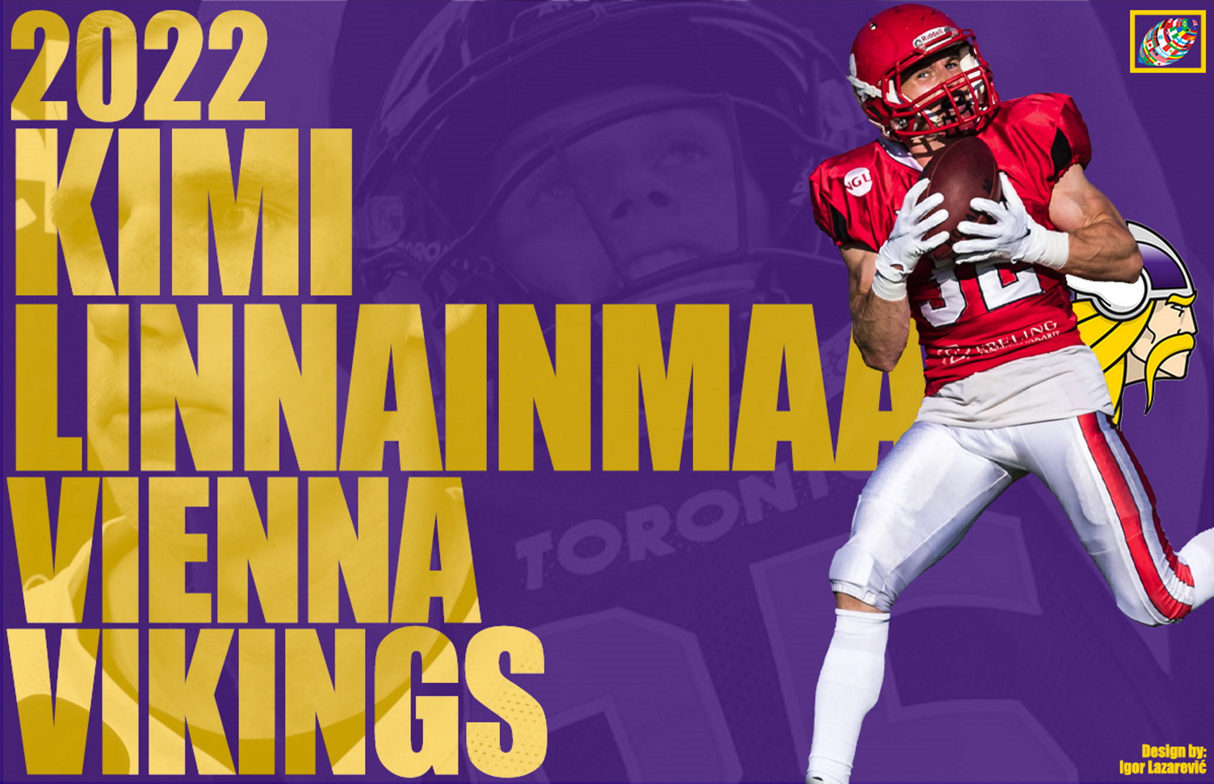 ELF: Vienna Vikings add former CFL WR Kimi Linnainmaa