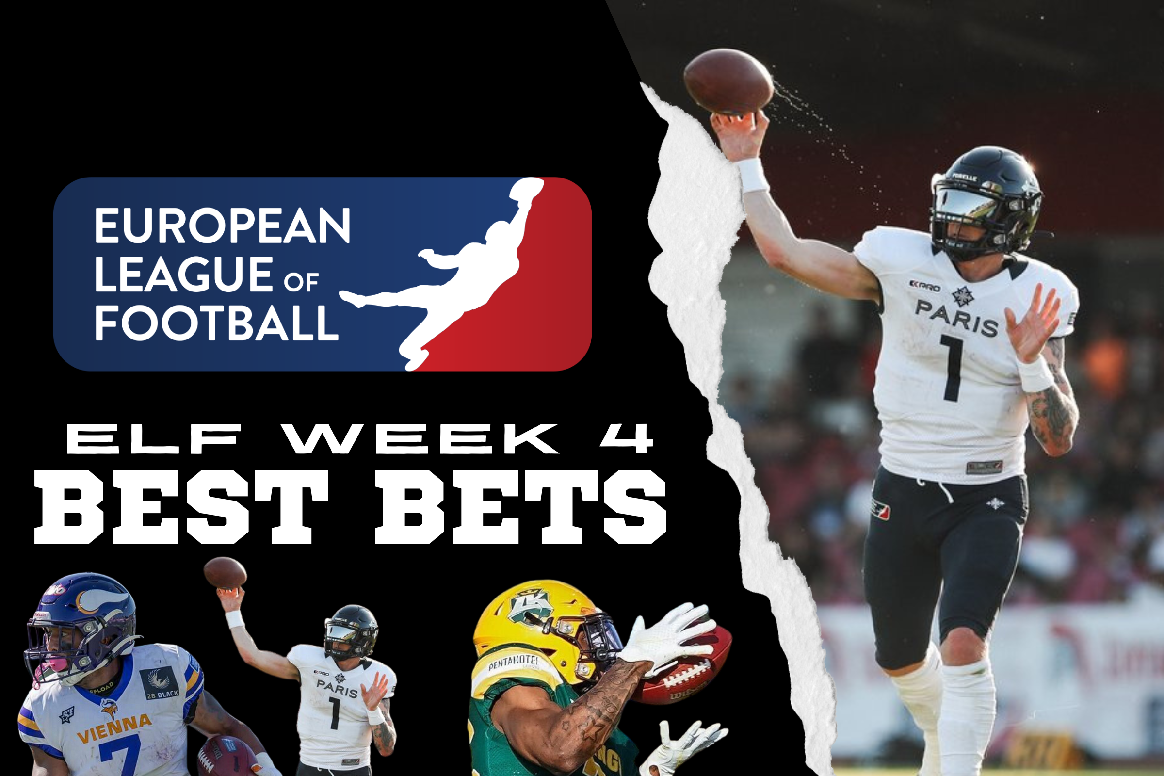 ELF: European League of Football Best Bets - Week 4