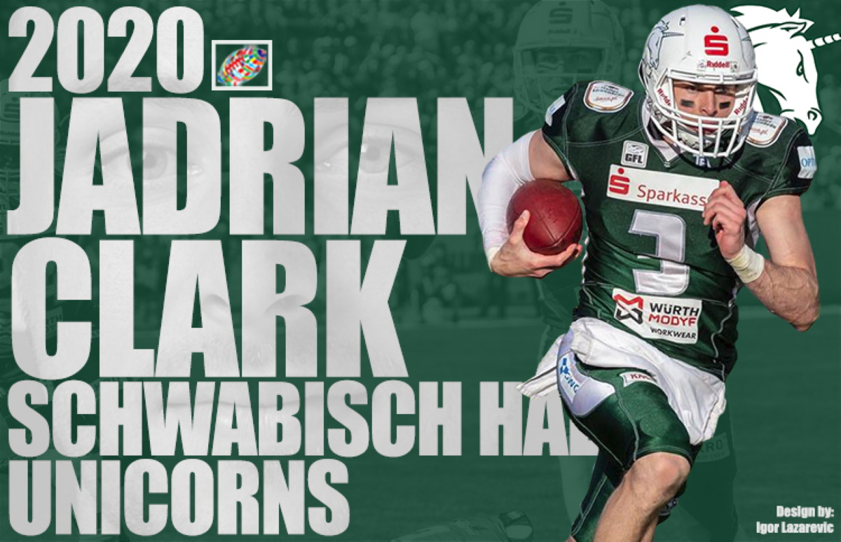 Germany Schwabisch Hall Unicorns Re Sign Qb Jadrian Clark