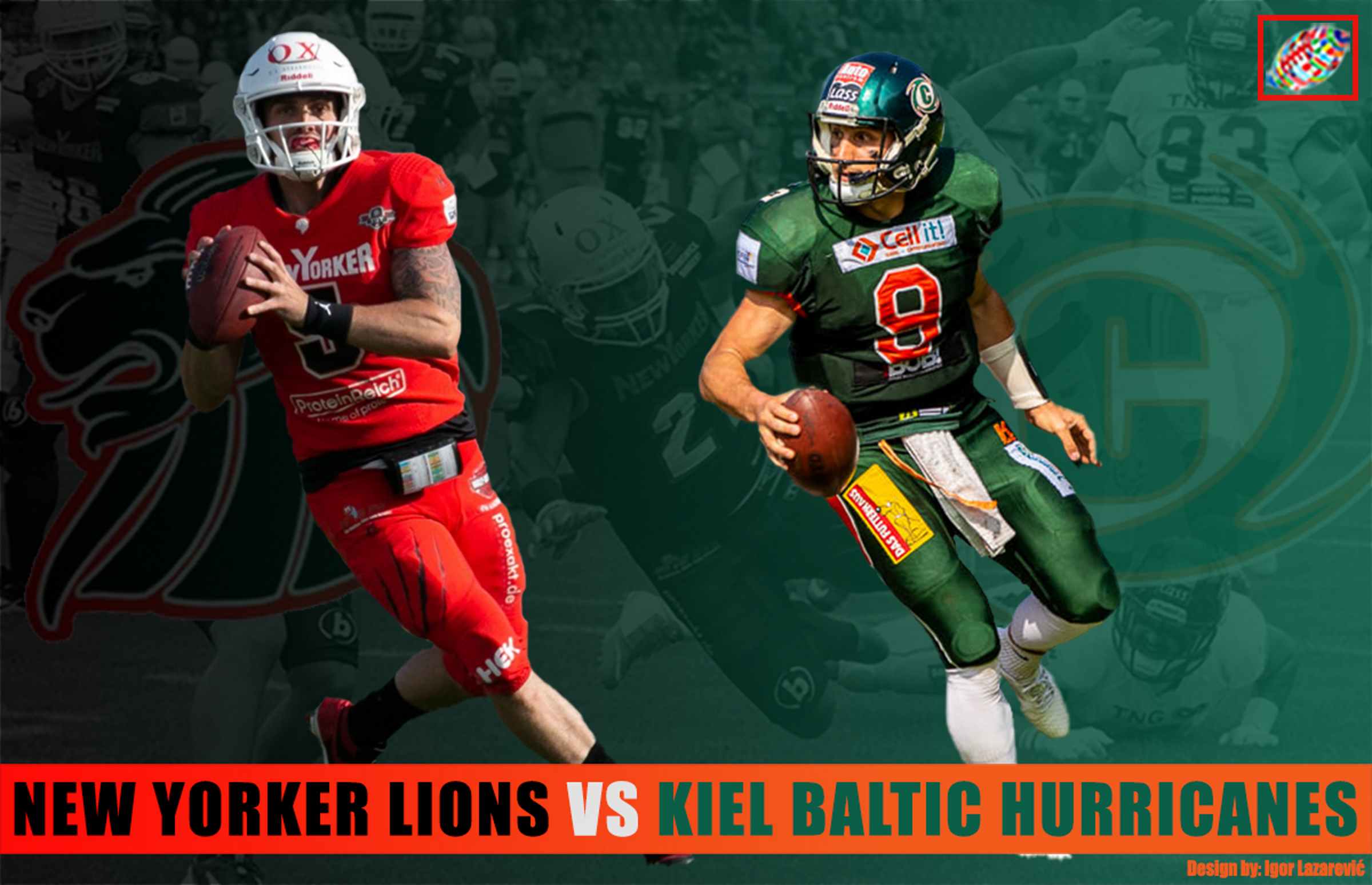 LIVESTREAM GFL Semifinal PPV: Braunschweig New Yorker Lions