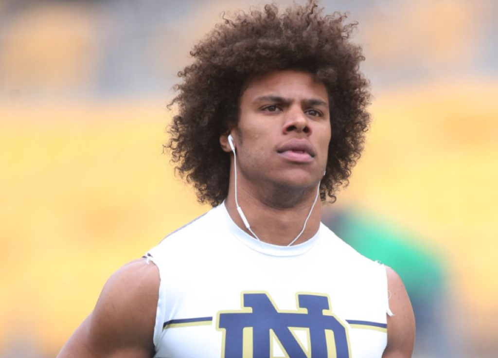 For former Notre Dame safety Max Redfield, the road to Italy's Firenze