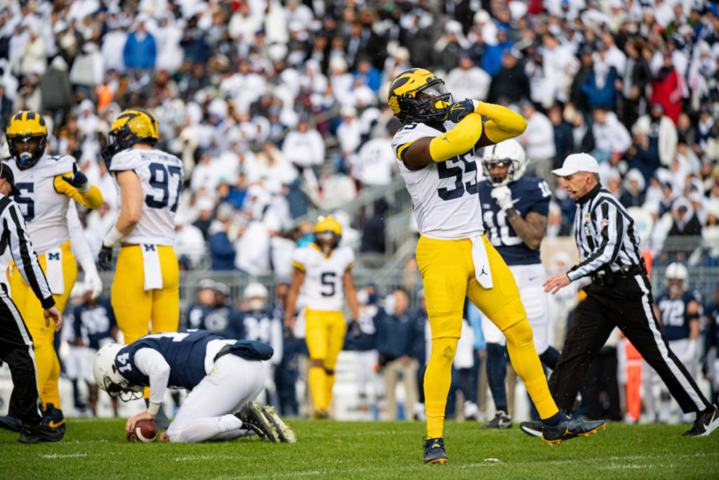 Michigan edge rusher David Ojabo to enter NFL draft