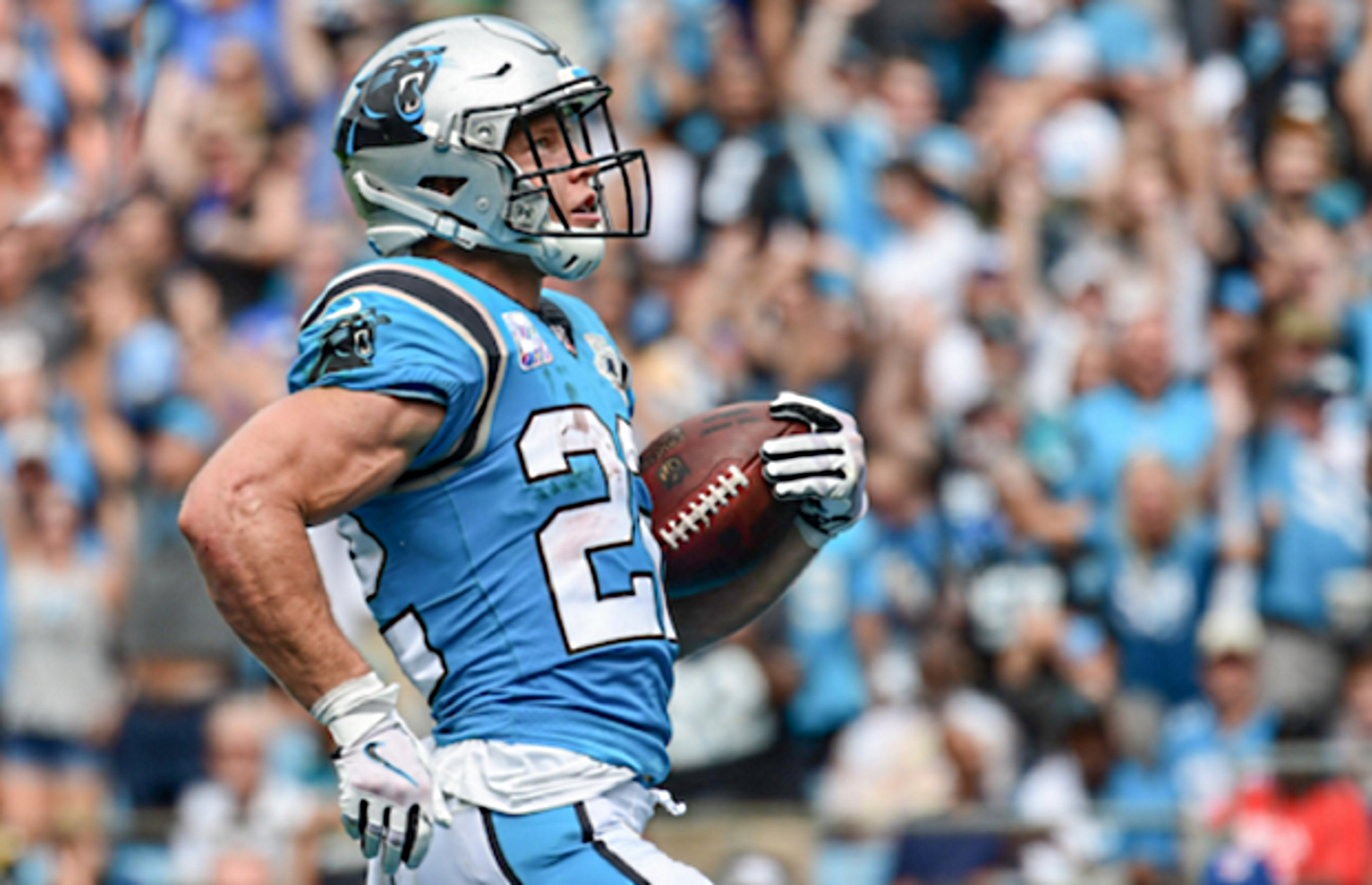 Outerstuff Christian McCaffrey Carolina Panthers NFL India