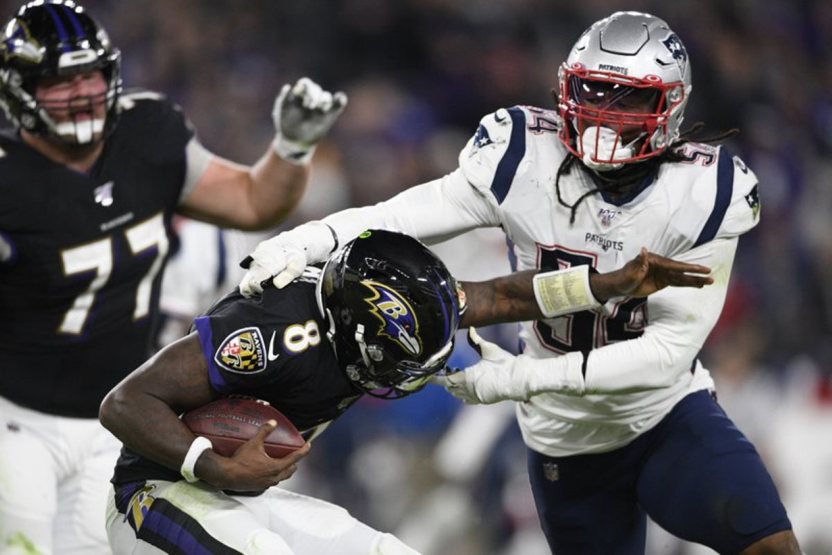 Lamar Jackson, Cam Newton in spotlight as Pats host Ravens - The San Diego  Union-Tribune