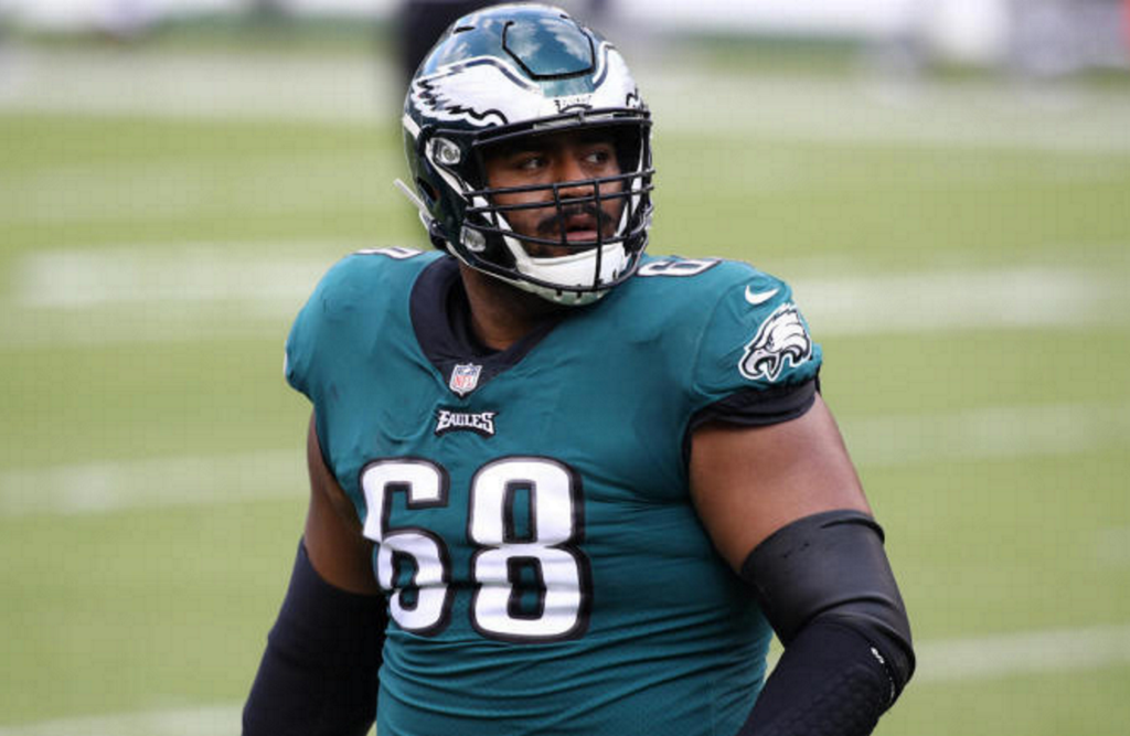 Philadelphia Eagles Australian lineman Jordan Mailata blasts