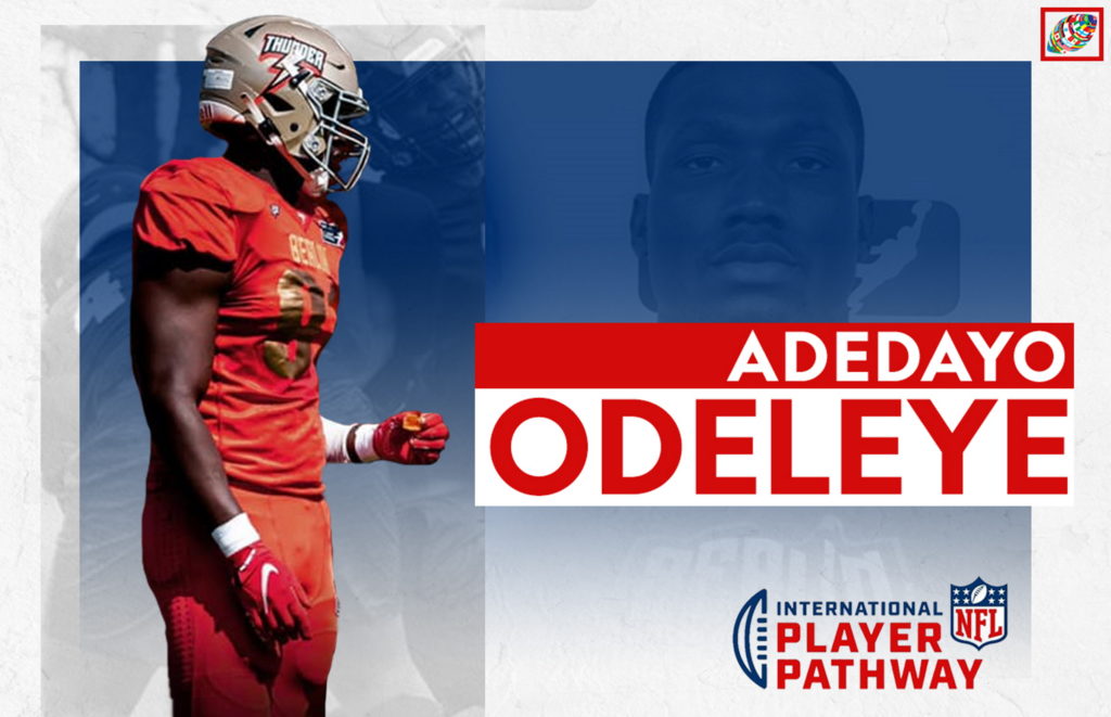 Adedayo Odeleye: British NFL rookie on joining the Houston Texans