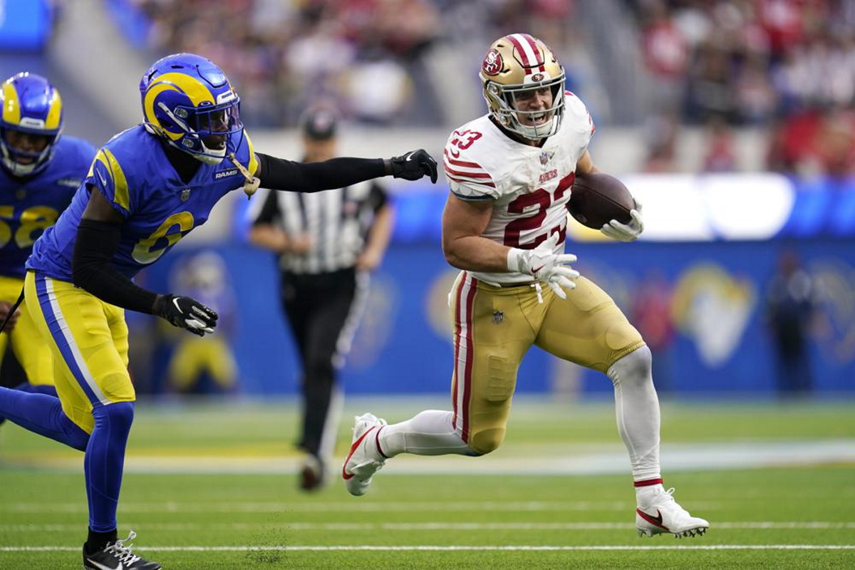 McCaffrey does it all, leads 49ers to another win over Rams