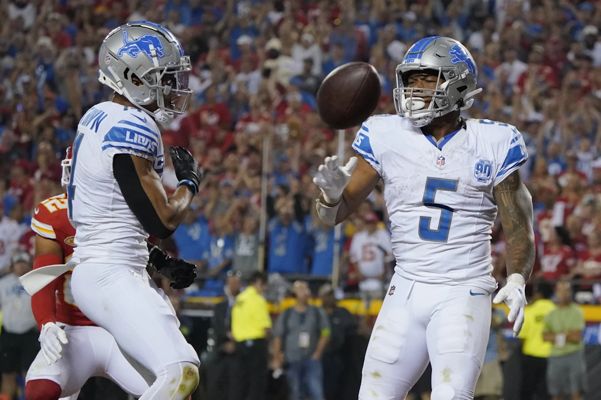 Detroit Lions spoil Chiefs’ celebration of Super Bowl title by rallying