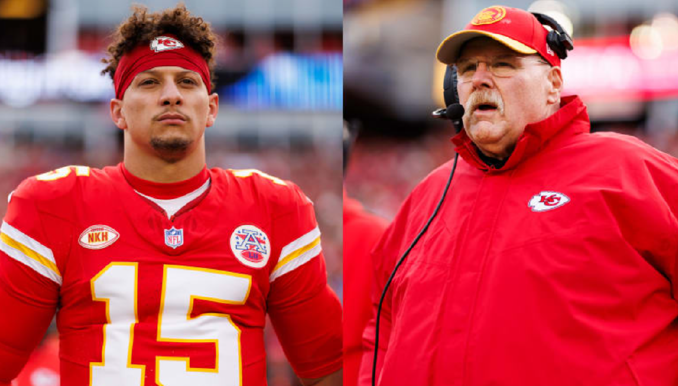NFL fines Andy Reid, Patrick Mahomes for critical comments of officials following loss to Bills