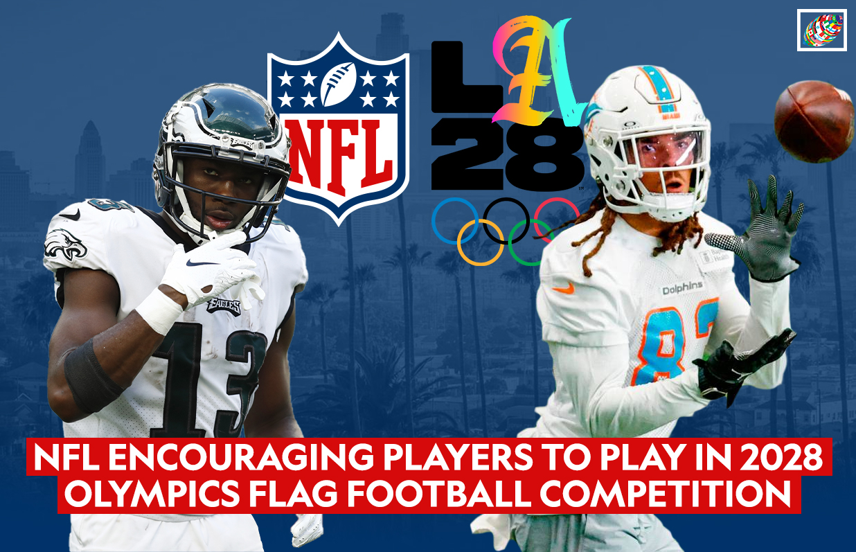 NFL quer ter jogadores no flag football nos Jogos Olímpicos de 2028
